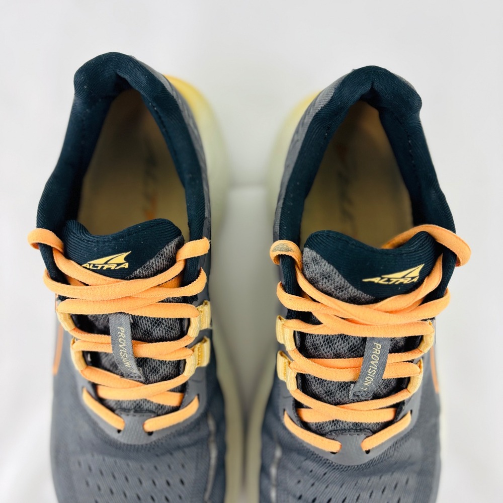 Altra Provision 7 Gray Orange Running Shoes Women's Size 7 Athletic Sneakers - Picture 7 of 13